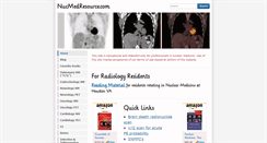 Desktop Screenshot of nucmedresource.com